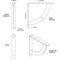 Ekena Millwork Bulwark Steel Bracket, Hammered Gray 2"W x 14"D x 14"H BKTM02X14X14BUHGY - alternate 4